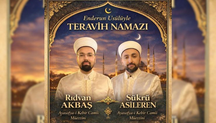 Dedeler Mahallesi’nde Enderun Usûlüyle Teravih Namazı Eda Edilecek