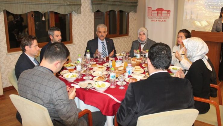 Düzce Tarım Ailesi İftarda Buluştu