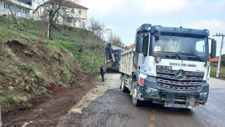 Aydınpınar ve Çamlısu Köylerinde Altyapı Çalışmaları Devam Ediyor