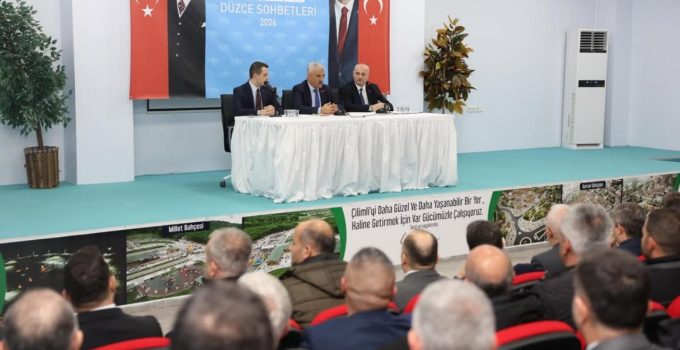 Düzce Sohbetleri”nin İkincisi Çilimli’de Gerçekleşti