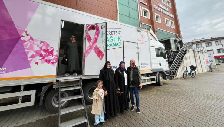 Mobil Kanser Tarama Tırı Gölyaka’da Hizmete Başladı