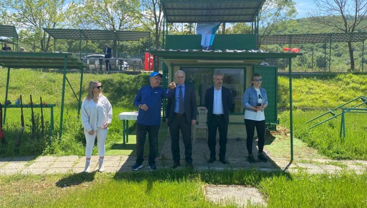 Müdür Arslantürk Elmacık Atıcılık Poligonu’nda Sporcularla Buluştu