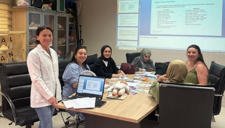 Düzce’de Anne Adaylarına Gebe Okulu Desteği