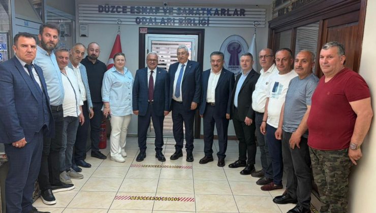 TESK Başkanı Palandöken’den DESOB’a Hayırlı Olsun Ziyareti