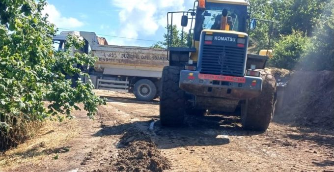 Sarıkaya ve Gökçeağaç Yolunda Asfalt Mesaisi Başladı